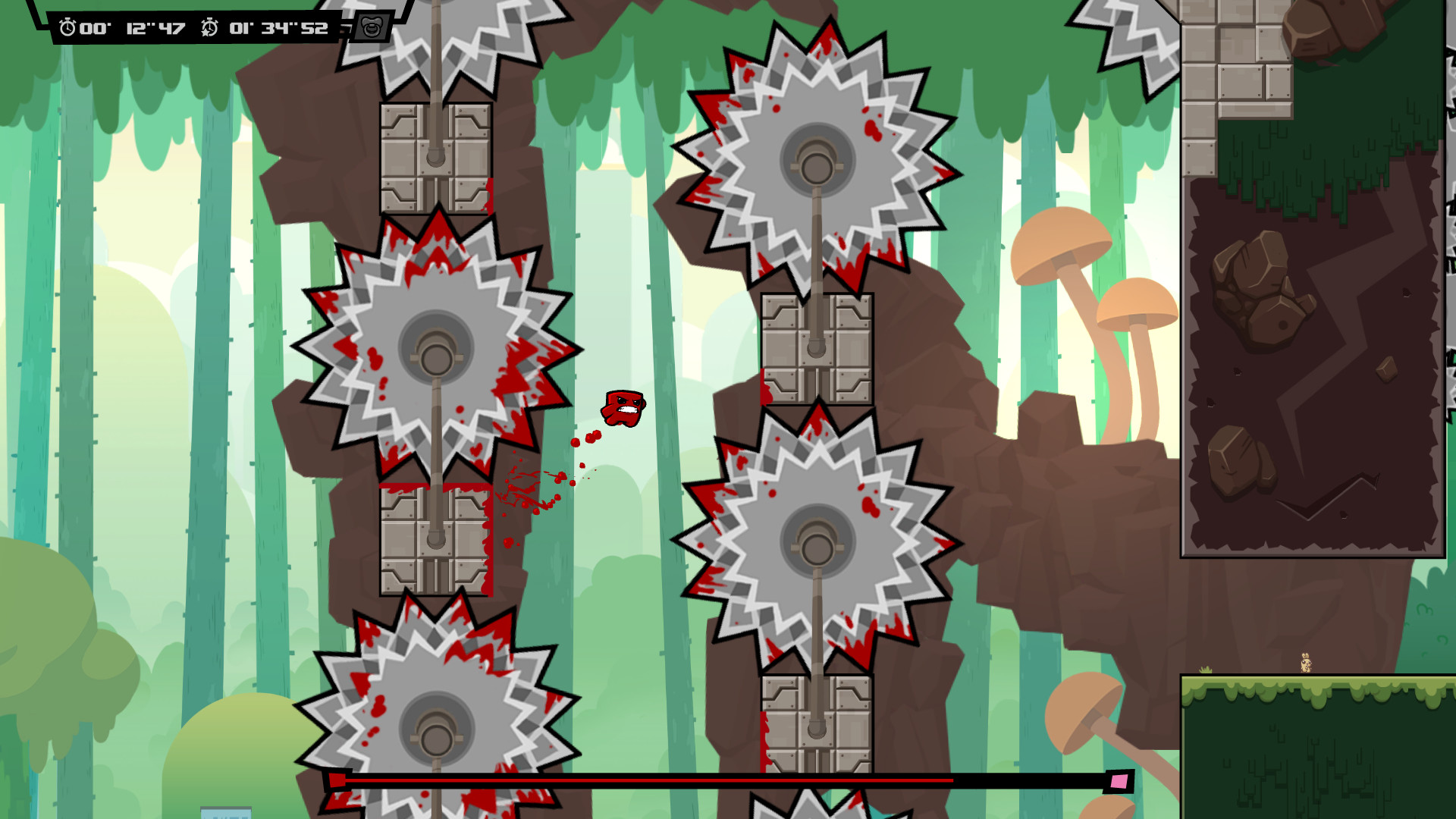 【5.05】《永远的超级食肉男孩 Super Meat Boy forever》PS4美版中文下载- 含1.10补丁-心语项目网