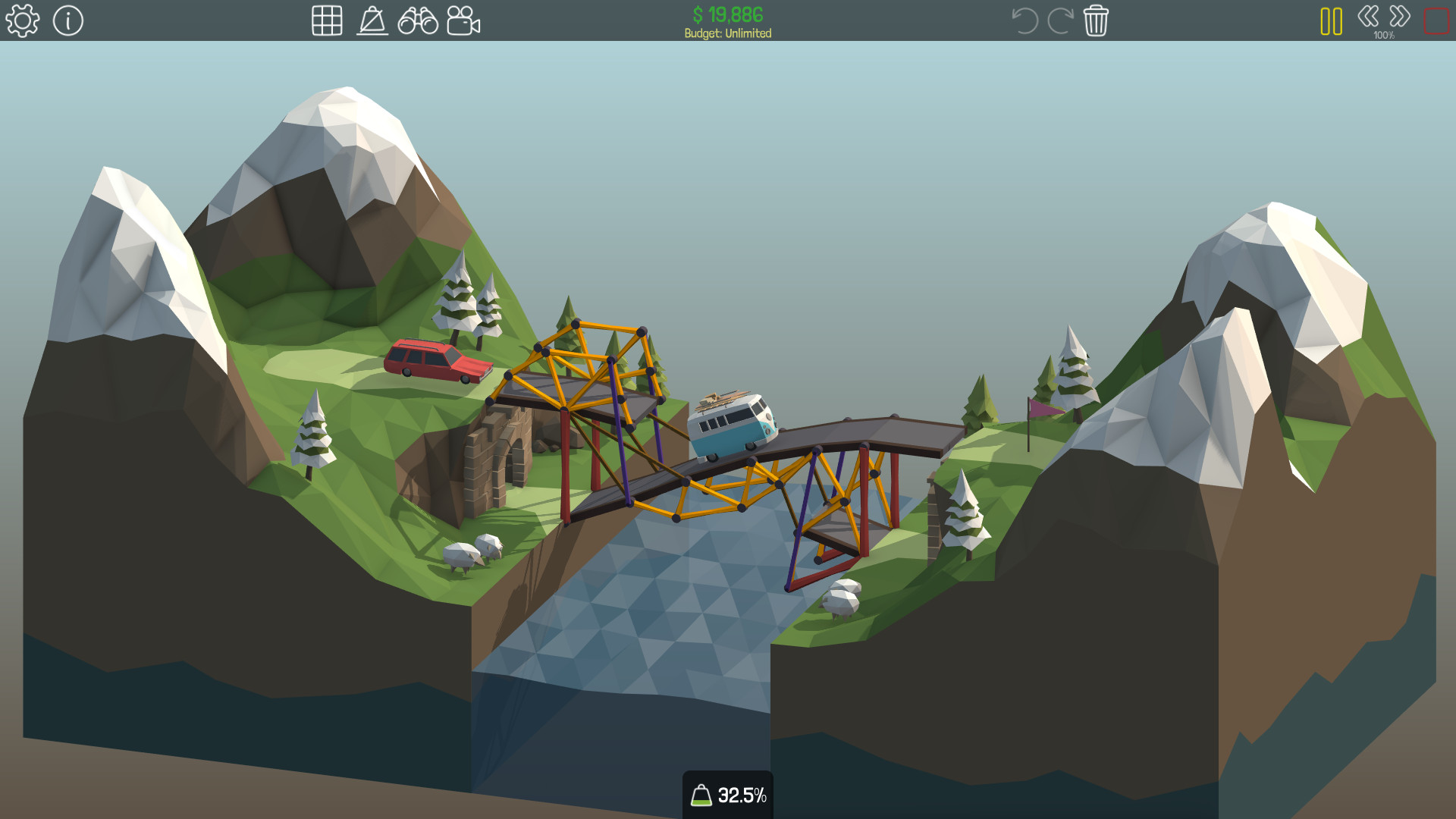 《桥梁建筑师 Poly Bridge》Switch中文版NSP下载 – 含1.1.0补丁-心语项目网