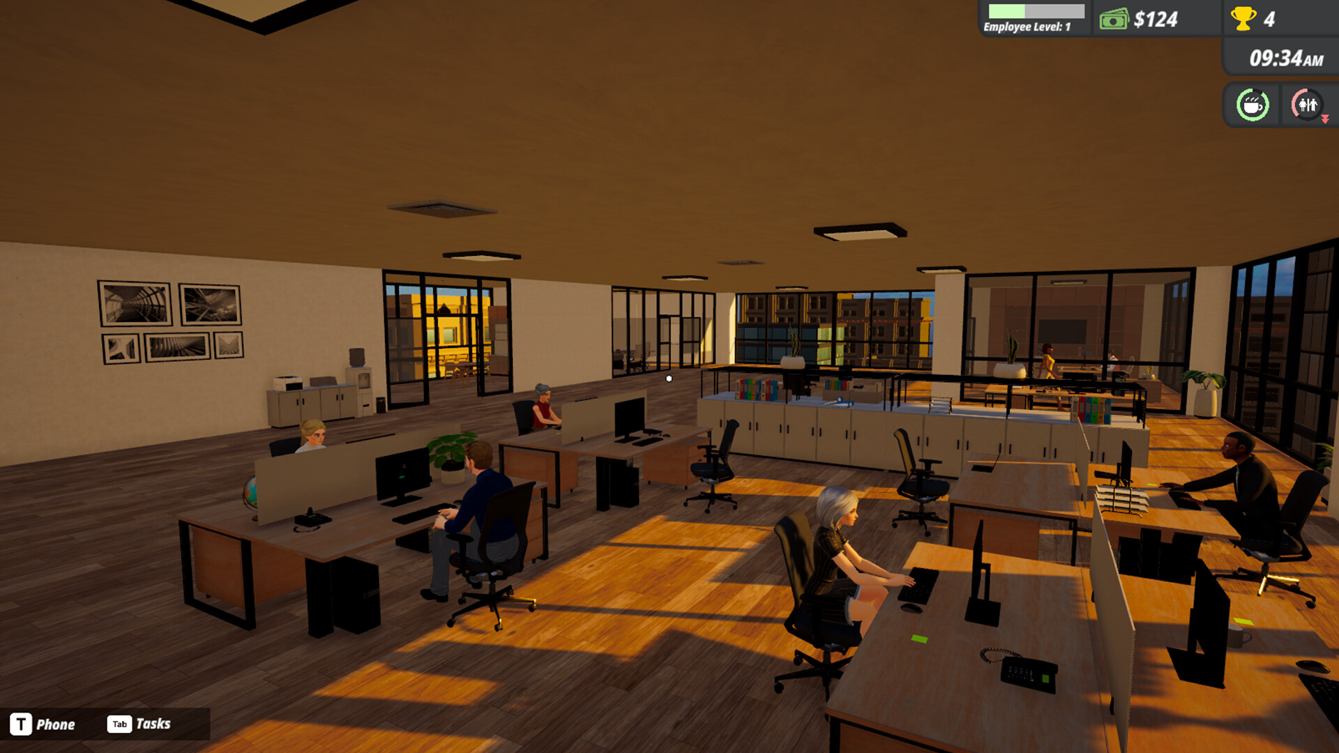 PC游戏《办公室模拟器/Office Simulator》中文+v1.0.0正式版下载-心语项目网
