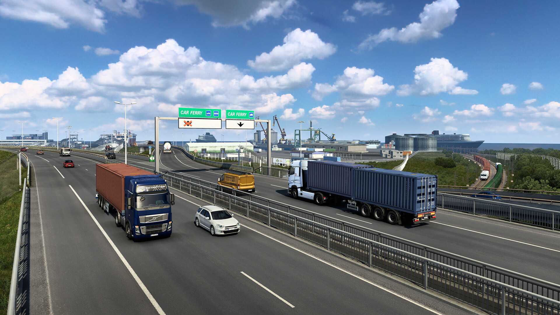 《欧洲卡车模拟2/Euro Truck Simulator 2》PC中文版下载-含v1.57.2.7-心语项目网