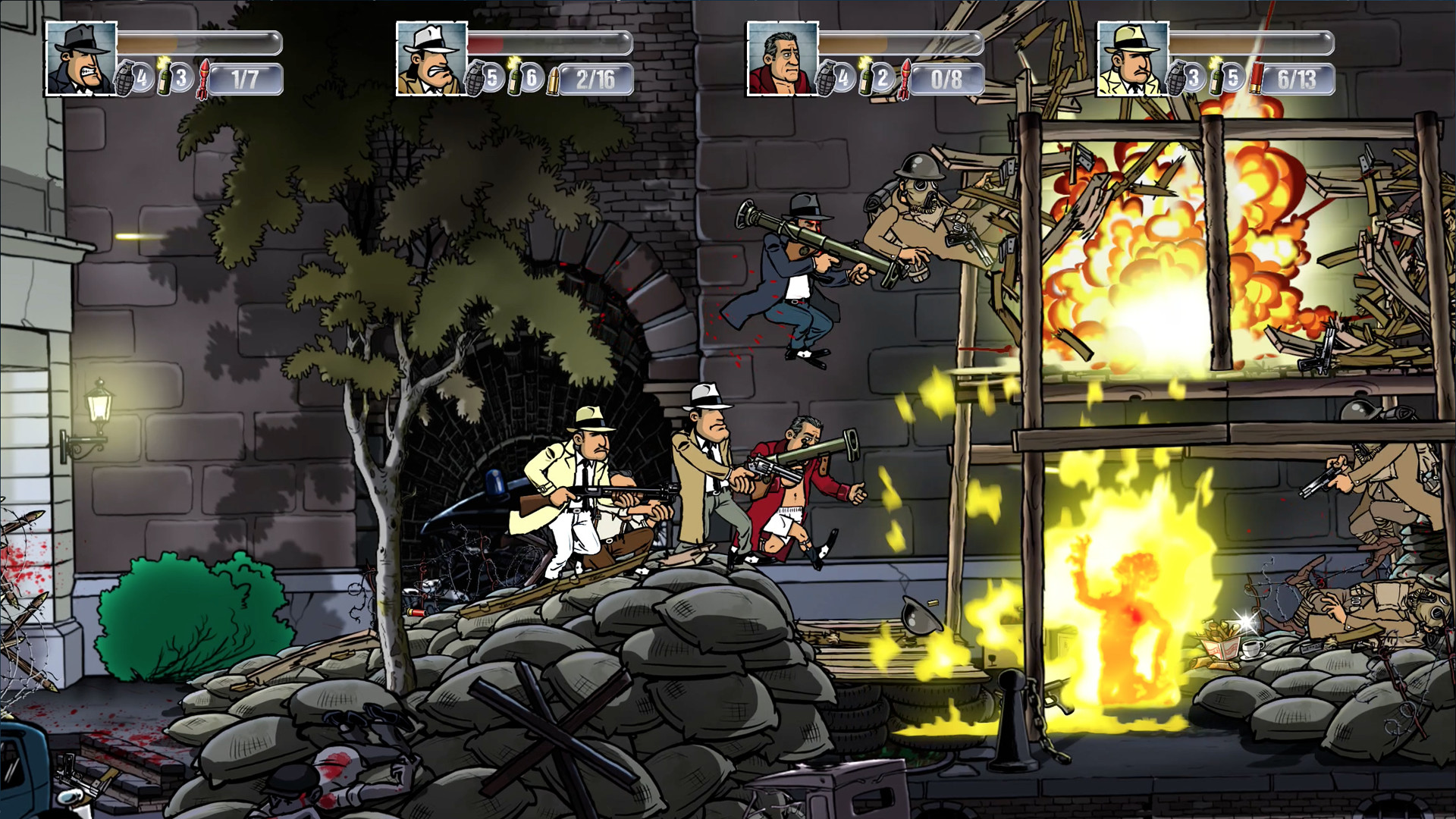 《枪血意大利黑手党 Guns, Gore & Cannoli》Switch美版中文NSP下载 – 含1.0.1补丁-心语项目网