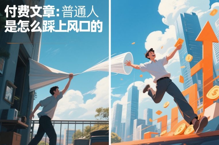 付费文章：普通人是怎么踩上风口的-心语项目网