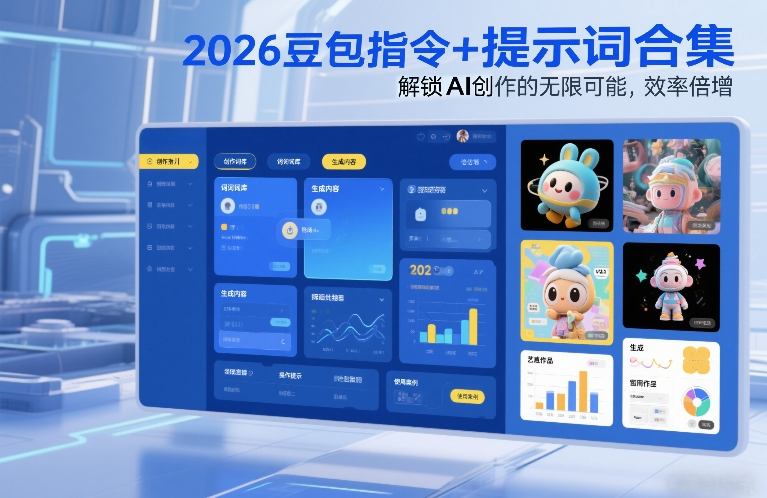 2026豆包指令+提示词合集，解锁AI创作的无限可能，效率倍增-心语项目网
