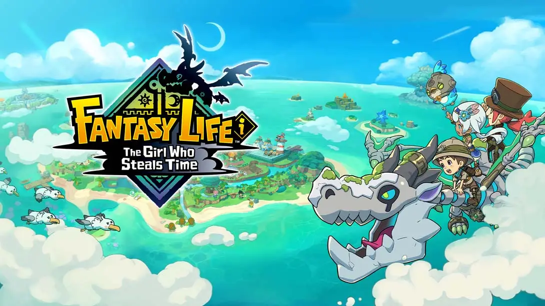 【美版】幻想生活ｉ 转圈圈的龙和偷取时间的少女 .FANTASY LIFE i: The Girl Who Steals Time 中文-心语项目网