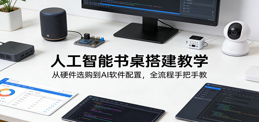 人工智能书桌搭建教学：从硬件选购到AI软件配置，全流程手把手教-心语项目网