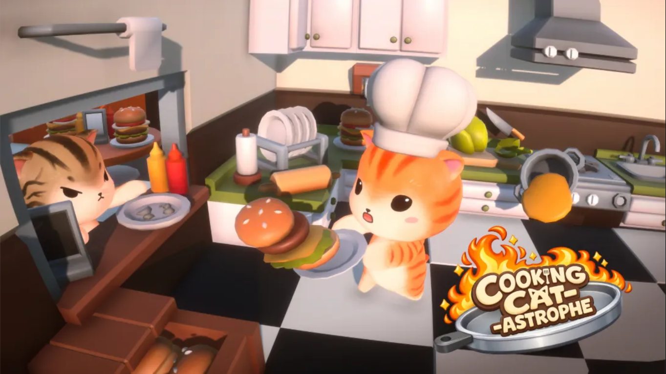 【美版】猫咪闹厨房 .Cooking Cat-Astrophe 中文-心语项目网