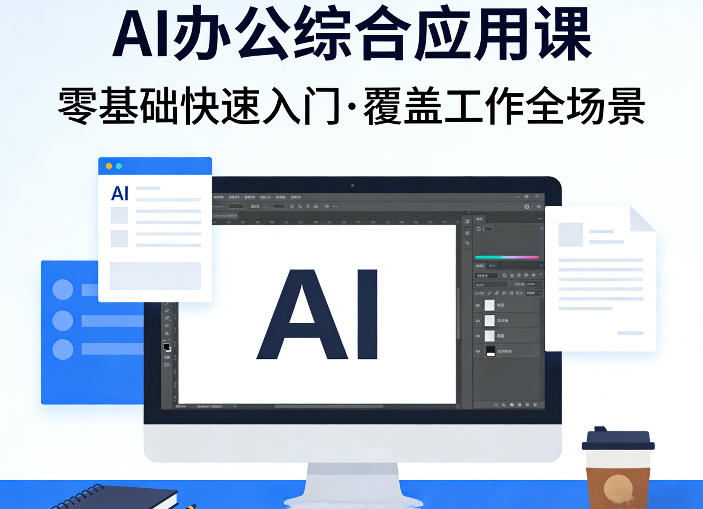 AI办公综合应用课，零基础快速入门，覆盖了工作中各种应用场景-心语项目网