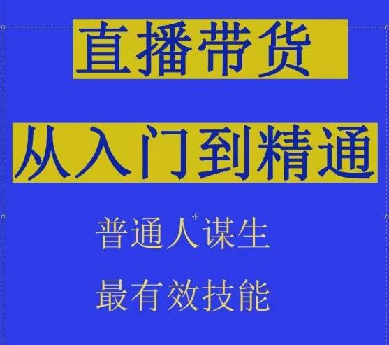 2024抖音直播带货直播间拆解抖运营从入门到精通，普通人谋生最有效技能-心语项目网