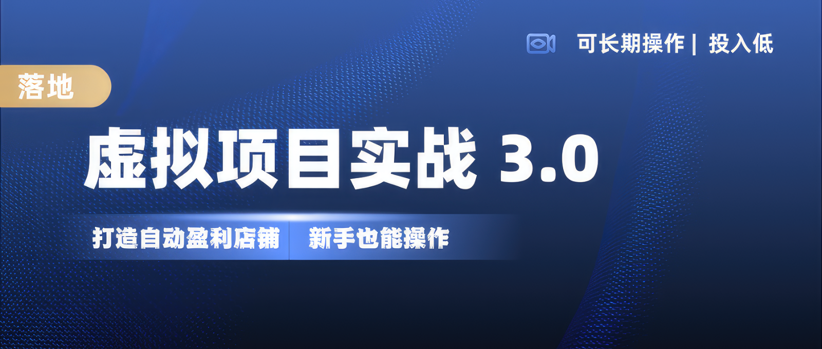 虚拟项目实操落地 3.0,新手轻松上手，单品月入1W+-心语项目网