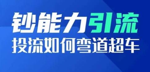 钞能力引流：投流如何弯道超车，投流系数及增长方法，创造爆款短视频-心语项目网