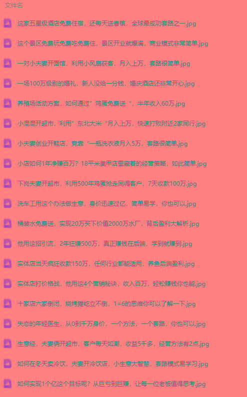 图片[2]-(9607期)真实有效391套商业模式，年入几十到几百万案例解析(电子书+视频+图文)-心语项目网
