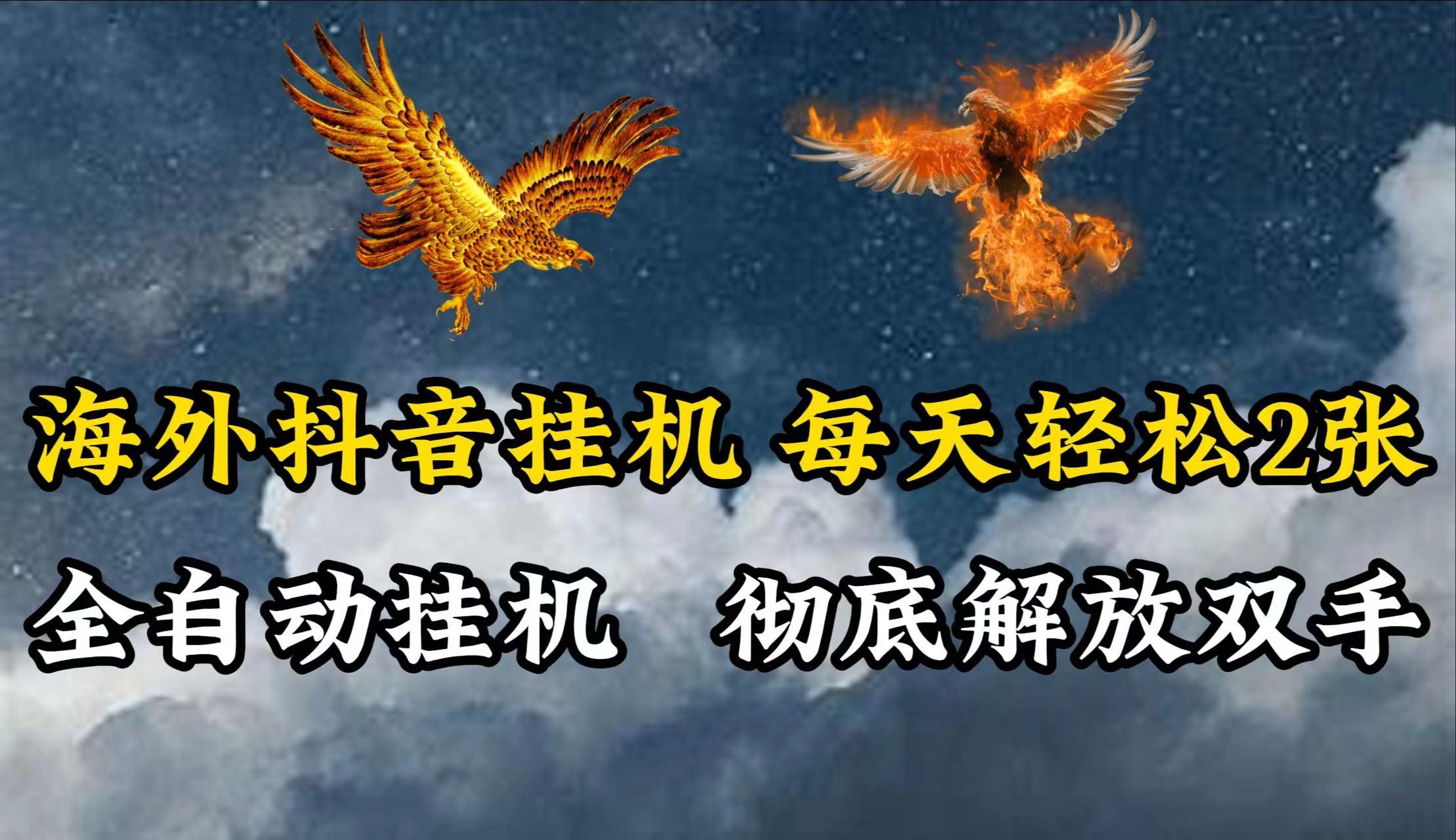 海外抖音挂机，每天轻松2张，全自动挂机，彻底解放双手！-心语项目网