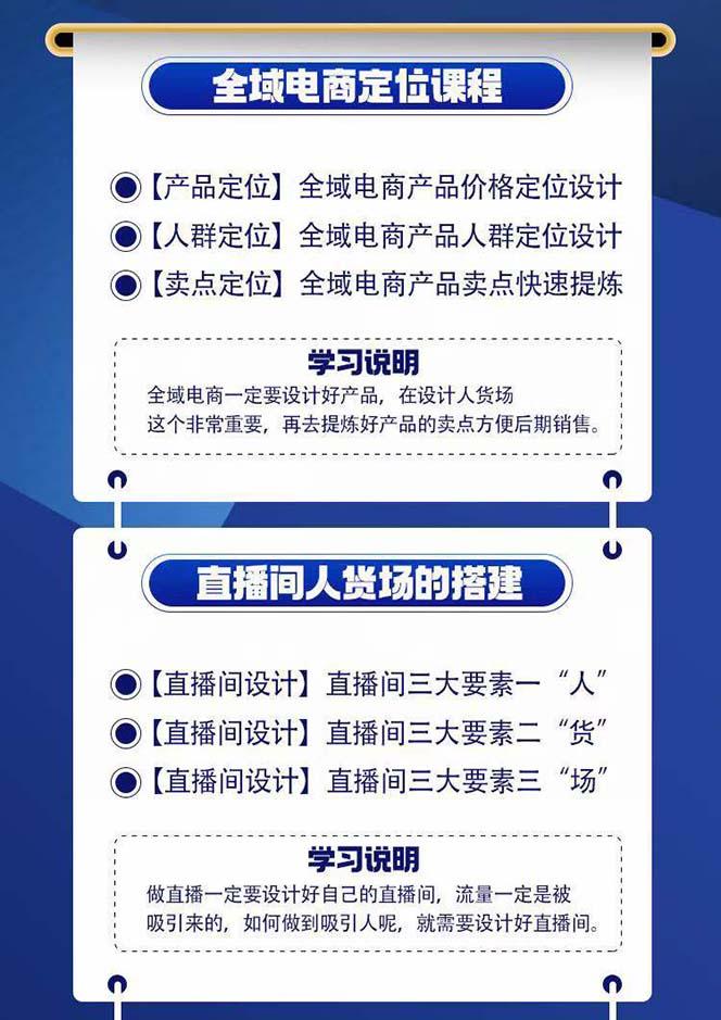 图片[4]-全域电商-粗暴玩法课：10亿销售经验干货分享！定位/免费起号/千川投流-心语项目网