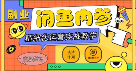 闲鱼精细化运营入门+高阶实战教学，从底层逻辑到轻松变现，多维度玩转闲鱼副业-心语项目网