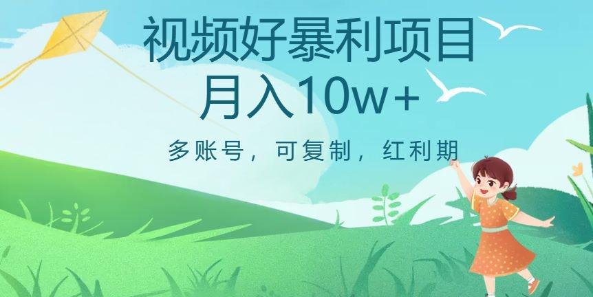 外边收费699项目，视频号暴利项目，多账号可复制，红利期-心语项目网