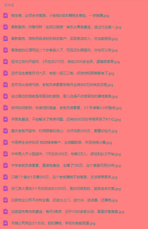 图片[3]-(9607期)真实有效391套商业模式，年入几十到几百万案例解析(电子书+视频+图文)-心语项目网