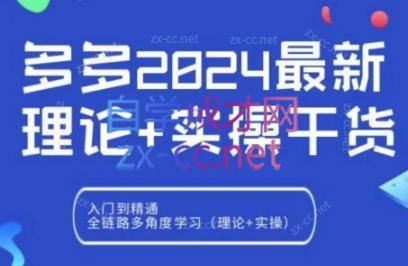 拼多多2024最新规则理论结合实际的干货-心语项目网