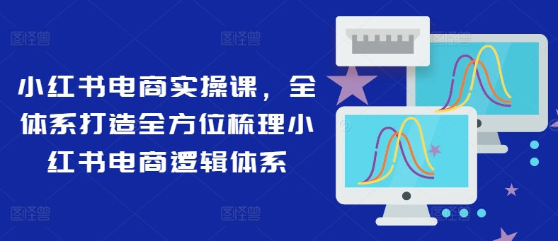 小红书电商实操课，全体系打造全方位梳理小红书电商逻辑体系-心语项目网