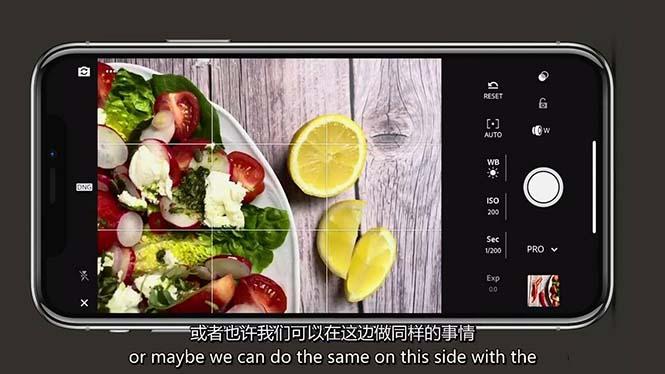 图片[5]-iPhone 美食摄影-掌握美食摄影造型-构图和编辑艺术-21节课-中英字幕-心语项目网
