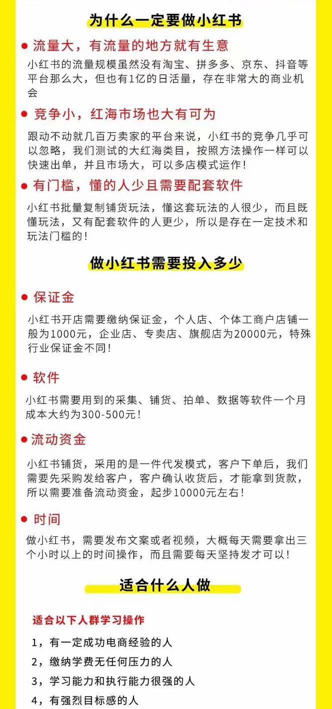 图片[1]-小红书-笔记带货课【6月更新】流量 电商新机会 315节正课+64节隐藏课-心语项目网