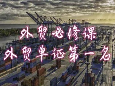 外贸必修课-外贸单证第一名-共勤外贸教程-心语项目网