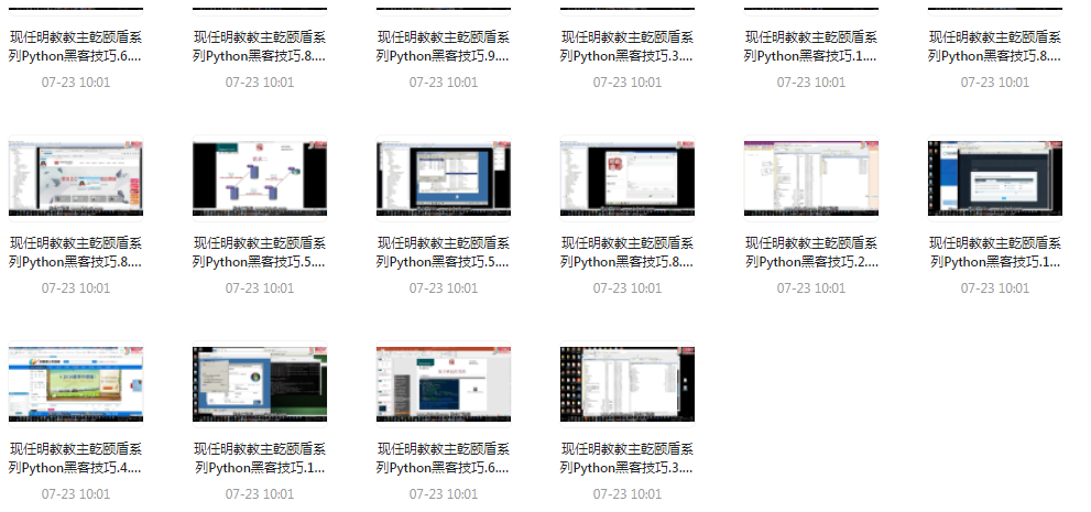 Python黑客技巧课程-心语项目网