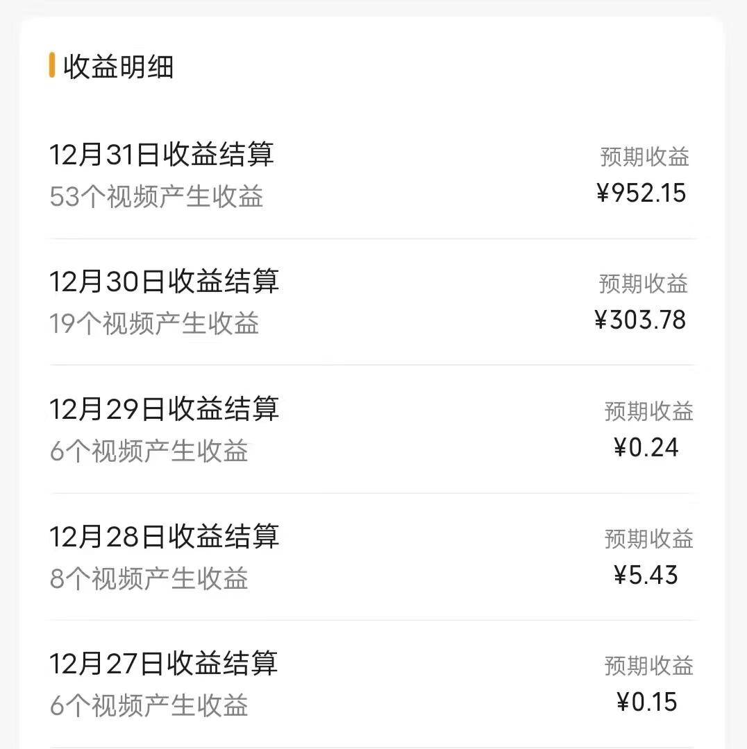 (8550期)每天半小时轻松月入过万,适合任意人群,小白无脑操作,AI条条原创视频-心语项目网