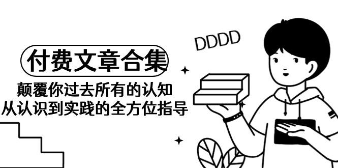 (9646期)《某公众号付费文章合集》颠覆你过去所有的认知 从认识到实践的全方位指导-心语项目网