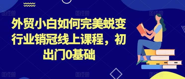 外贸小白如何完美蜕变行业销冠线上课程，初出门0基础-心语项目网