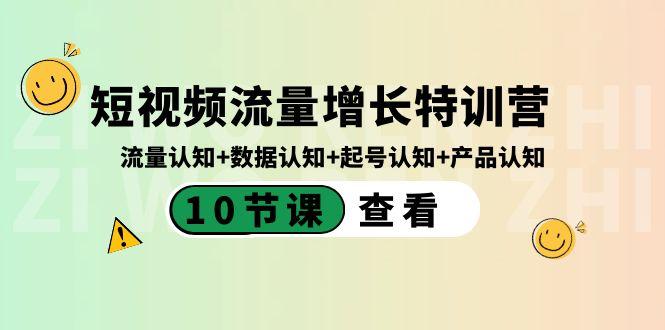 短视频流量增长特训营：流量认知+数据认知+起号认知+产品认知（10节课）-心语项目网