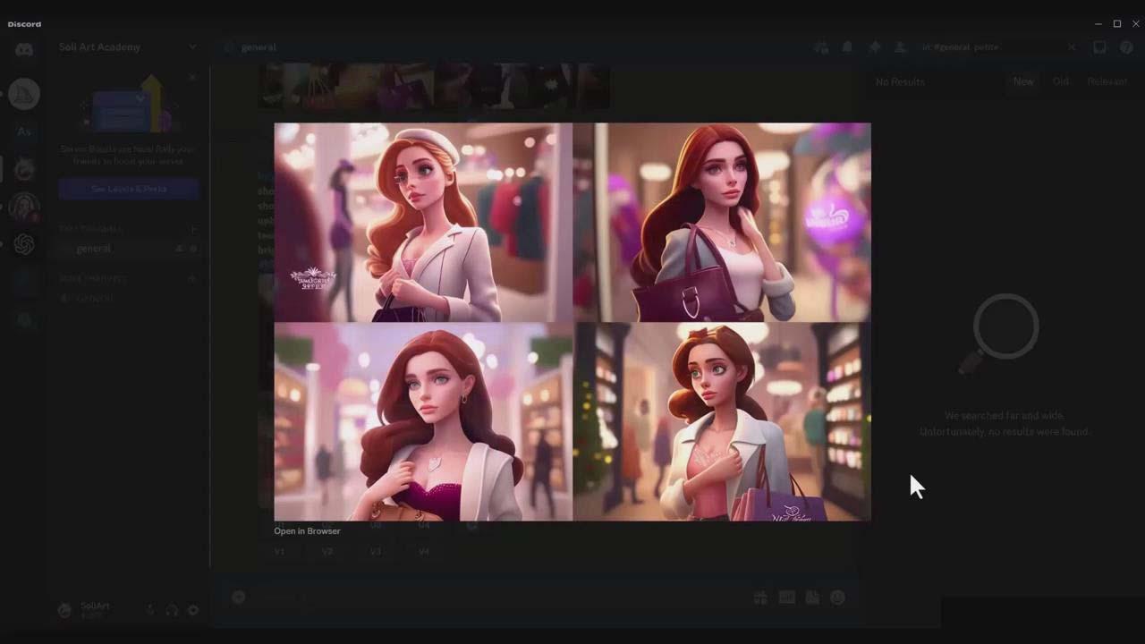 图片[5]-掌握 MidJourney V5 AI + ChatGPT创建一致的角色设计图像-22节课-中英字幕-心语项目网